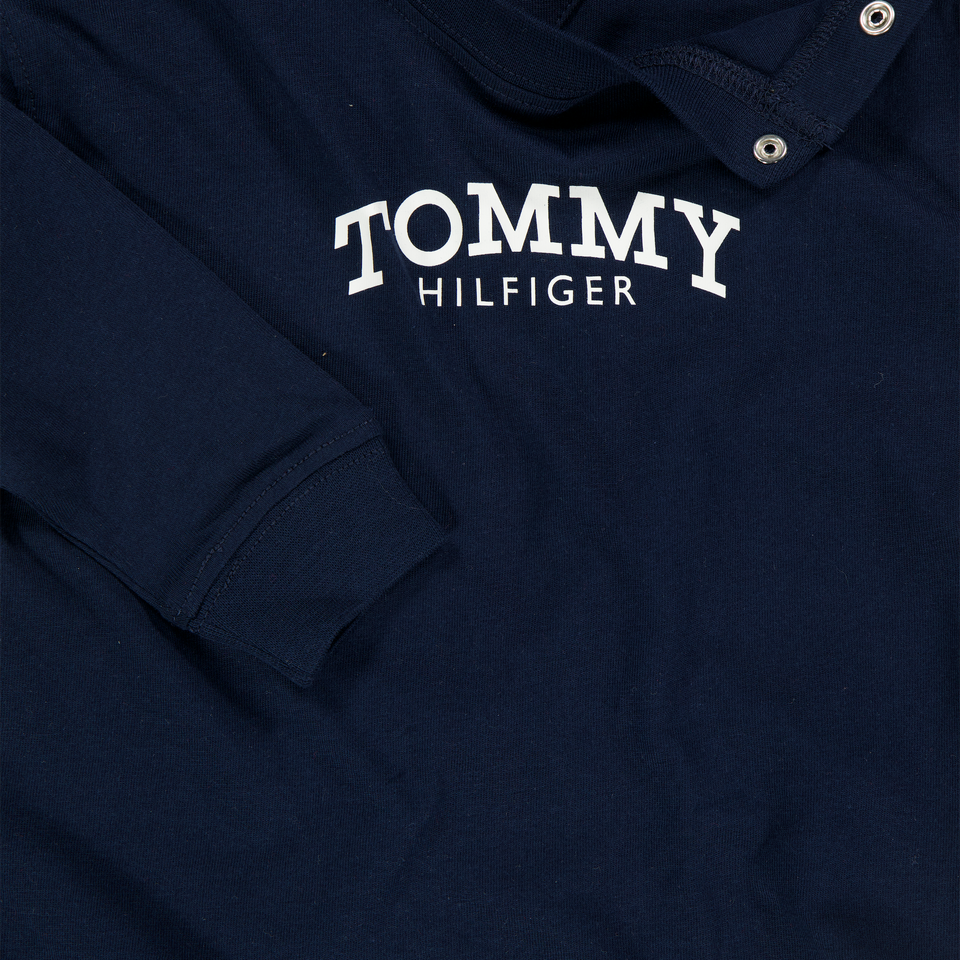 Tommy Hilfiger Bambino Ragazzi Maglietta dentro Navy