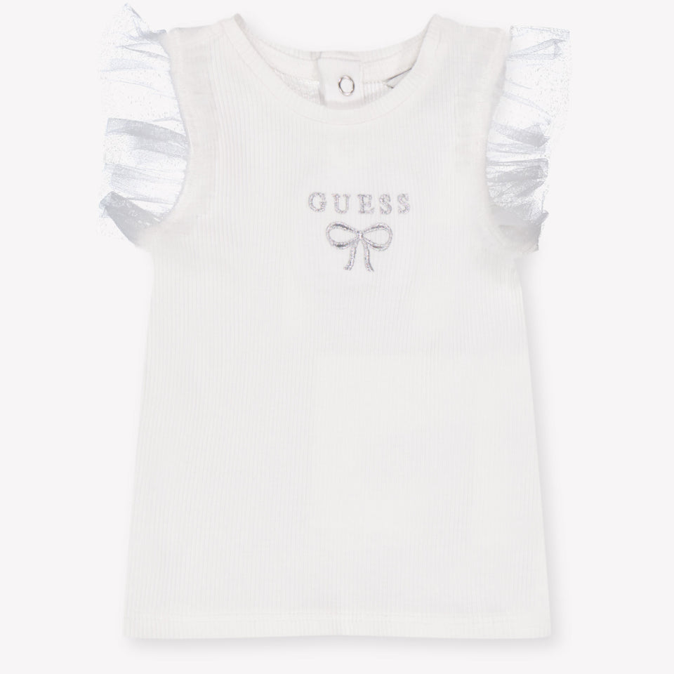 Guess Bébé Filles T-shirt dans Blanc