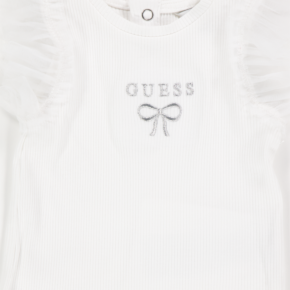 Guess Bébé Filles T-shirt dans Blanc