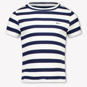 Guess Kinder Meisjes T-Shirt In Navy