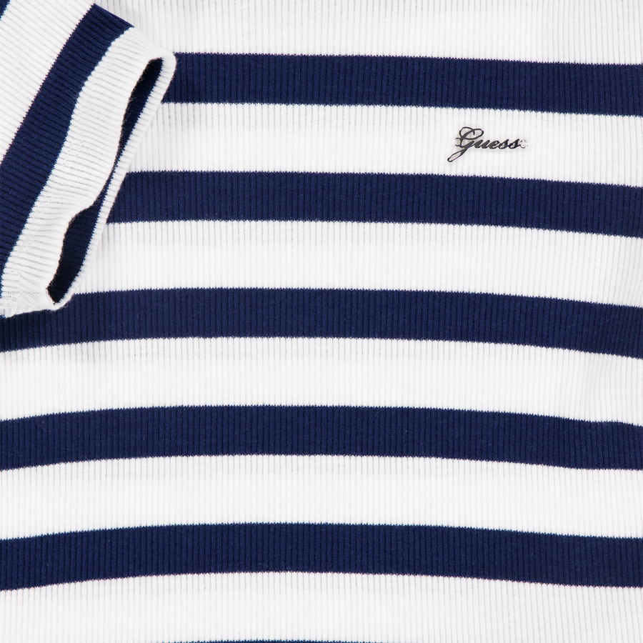 Guess Kinder Meisjes T-Shirt In Navy