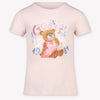 Guess Enfants Filles T-shirt dans Rose Léger