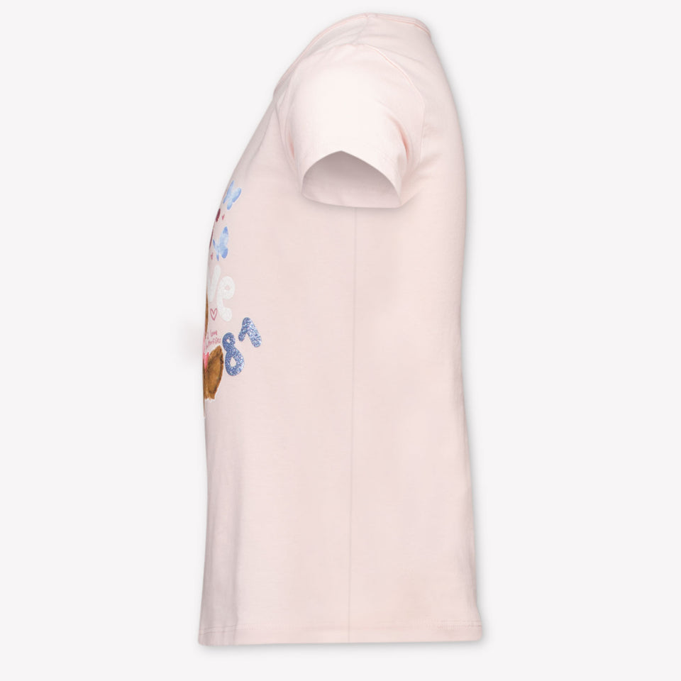 Guess Enfants Filles T-shirt dans Rose Léger