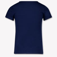 Guess Kinder Meisjes T-Shirt In Navy