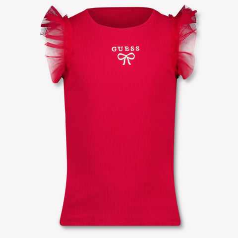 Guess Kinder Mädchen T-Shirt In Rot