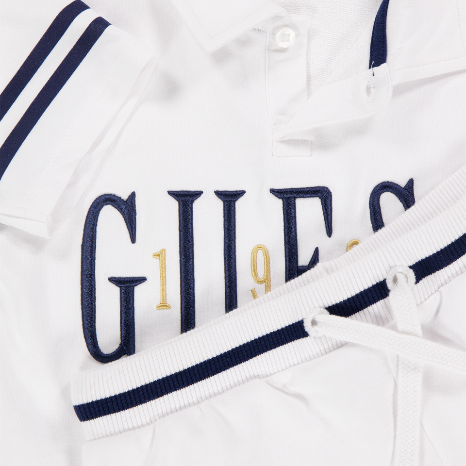 Guess Bambini Ragazze Impostato Bianco