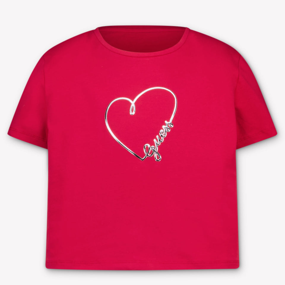 Guess Bambini Ragazze Maglietta dentro Rosso