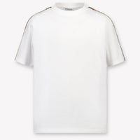 Burberry Cèdre Kinder Unisexe T-shirt dans Blanc