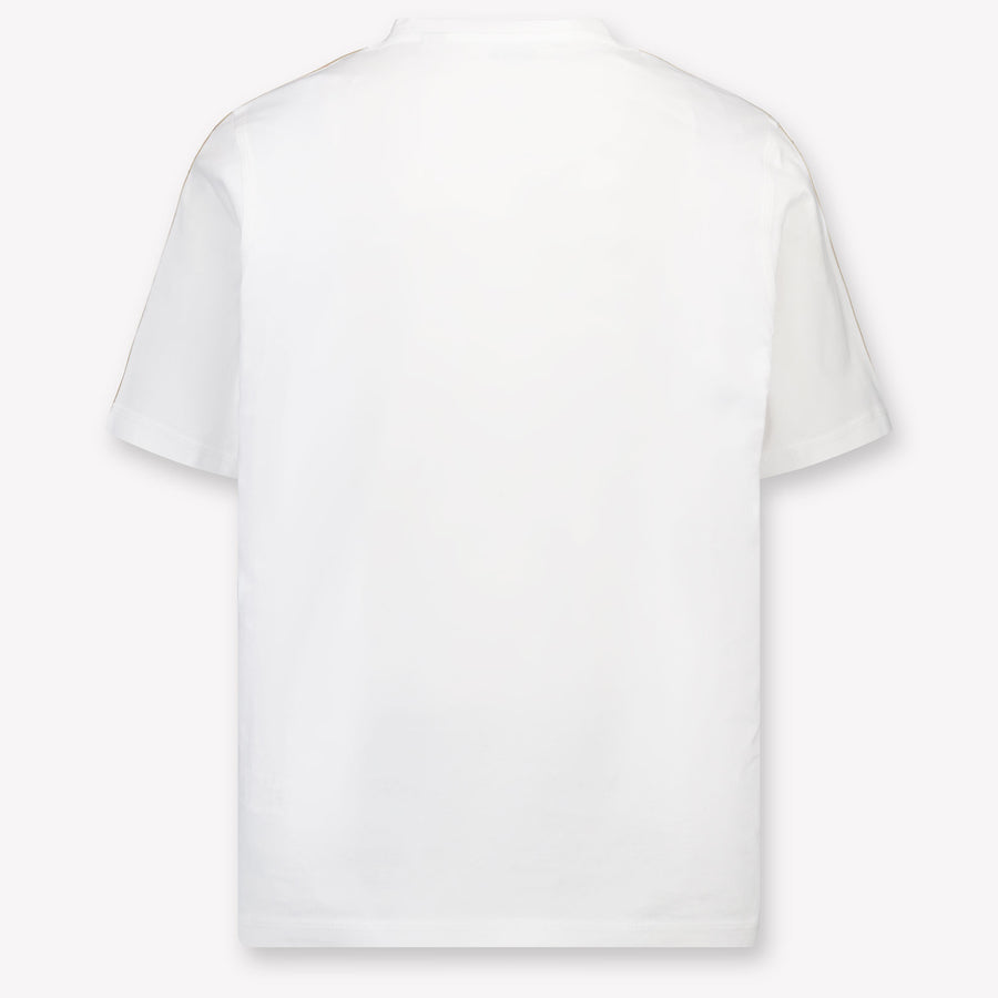 Burberry Cèdre Kinder Unisexe T-shirt dans Blanc
