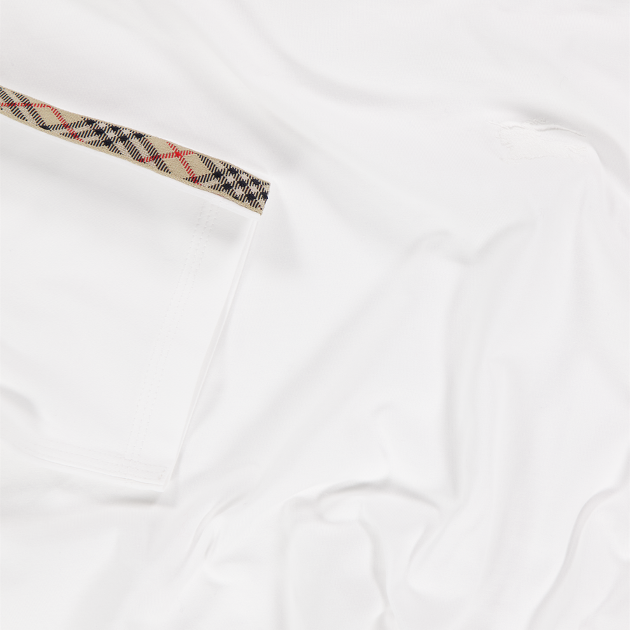 Burberry Cèdre Kinder Unisexe T-shirt dans Blanc