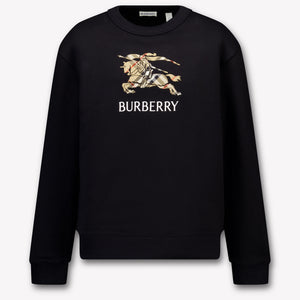 Burberry Mathew Kinder Jongens Trui In Zwart