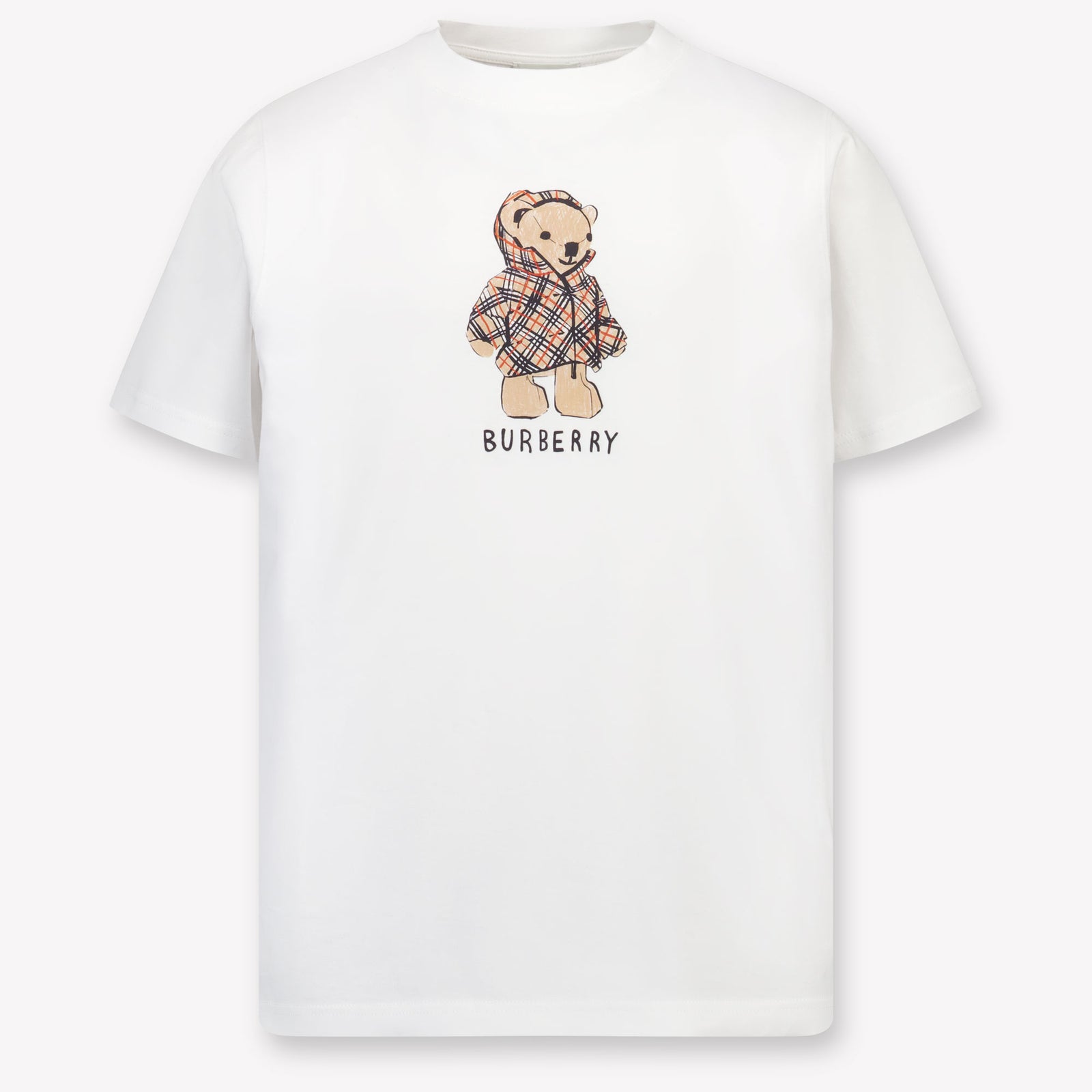 Burberry CedarTeddy Kinder Unisex T-Shirt In Weiß