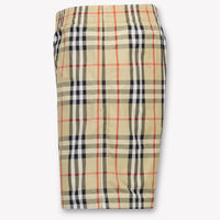 Burberry Atticus Kids Boys Swimwear In Beige
