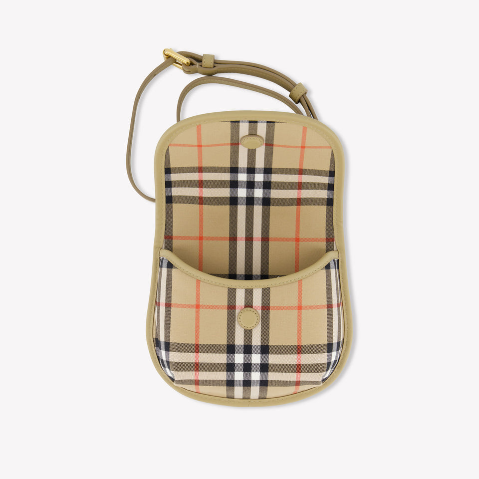 Burberry Alice Kids Girls Bag In Beige