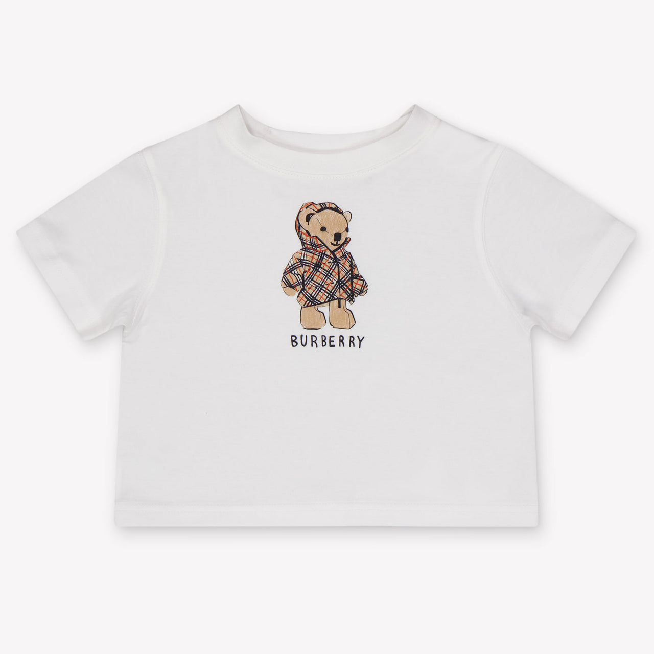 Burberry Bébé en peluche en cèdre Unisexe T-shirt dans Blanc