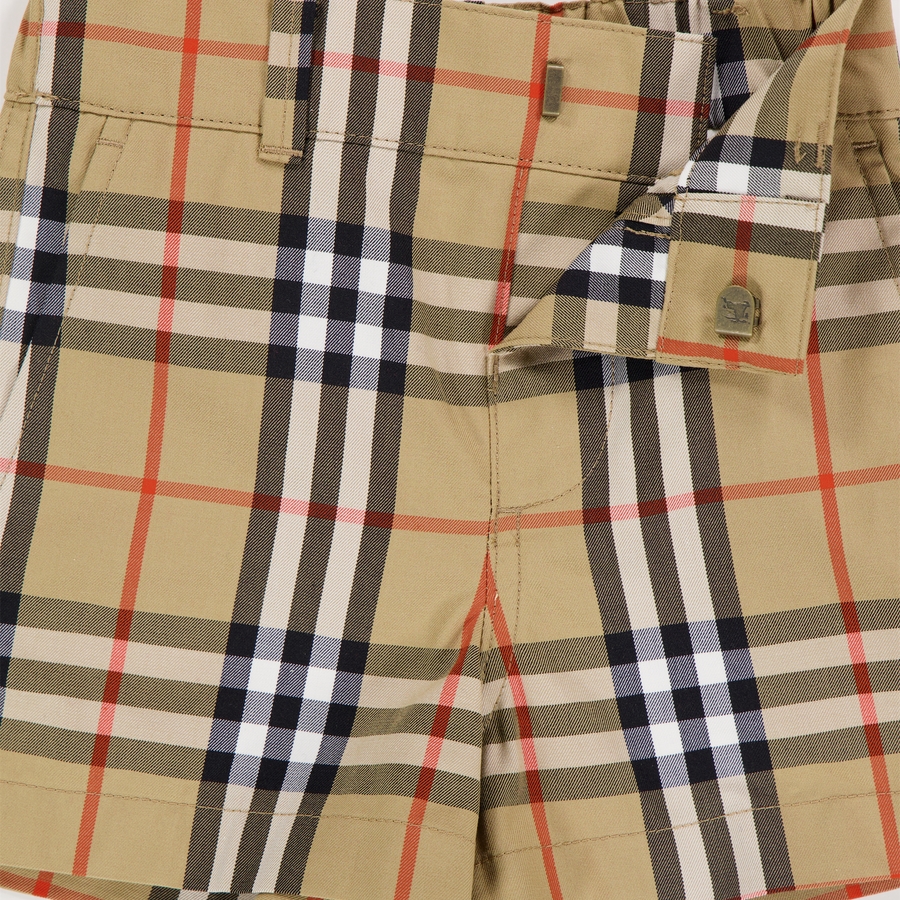 Burberry Oscar Baby Jongens Shorts In Beige