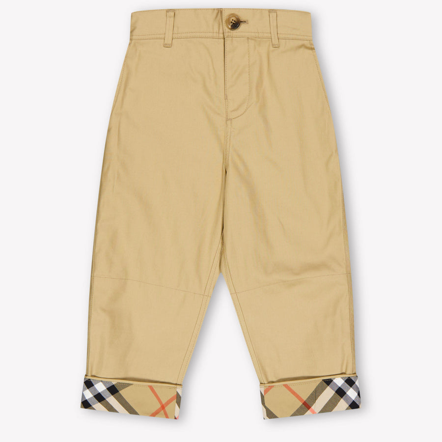 Burberry Sheldon Baby Jongens Broek In Zand