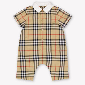 Burberry André bébé Garçons Combishort dans Beige