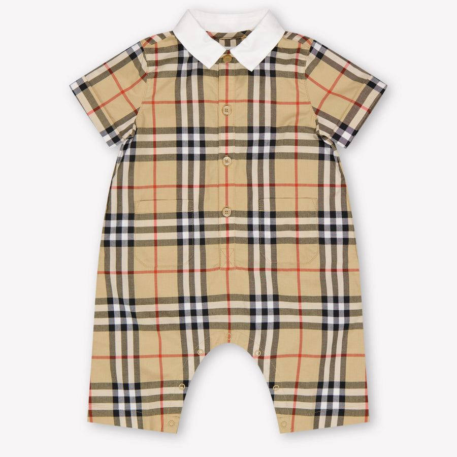 Burberry André bébé Garçons Combishort dans Beige