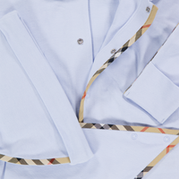 Burberry Hamilton bébé Garçons Combishort dans Bleu Clair
