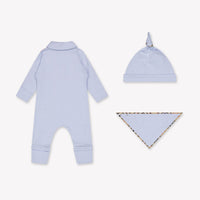 Burberry Hamilton bébé Garçons Combishort dans Bleu Clair