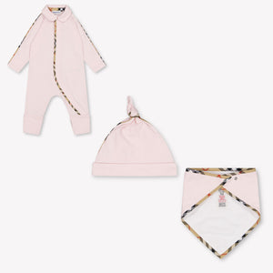 Burberry Hamilton Baby Mädchen Spielanzug In Hellrosa