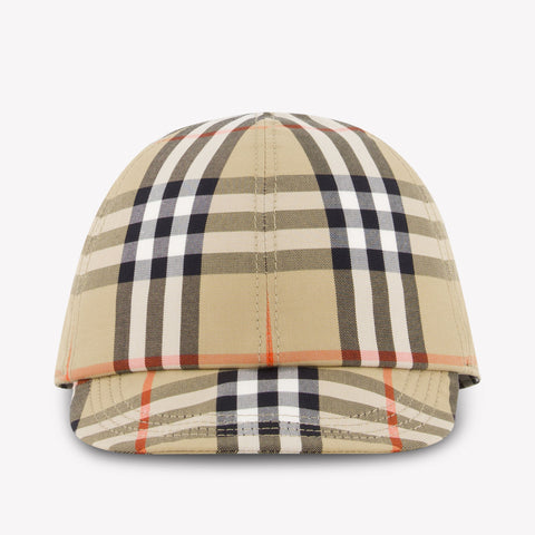 Burberry Cappellino Bsb Baby Unisex Animale domestico dentro Beige