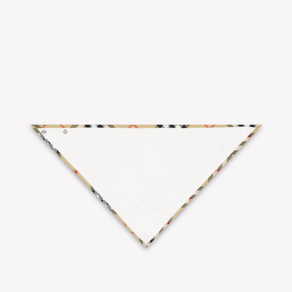 Burberry Snap Bibo Baby Unisex-Zubehör Weiß