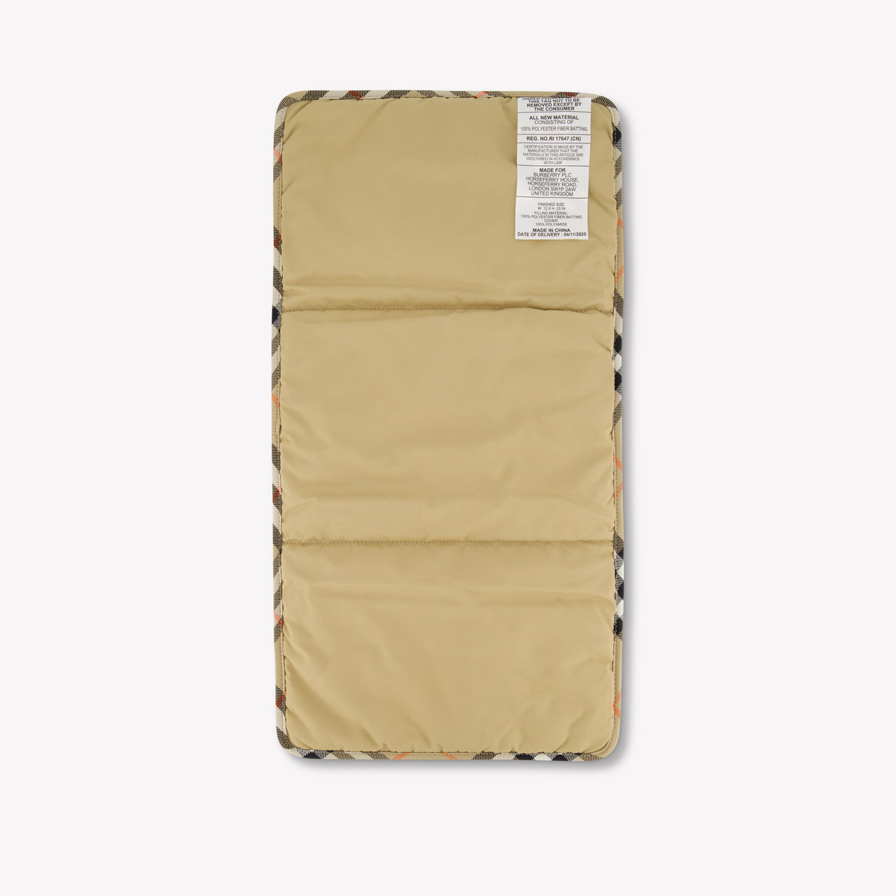 Burberry Sac à couches Bowling Bag Beige