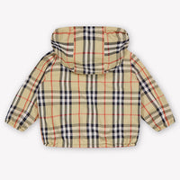 Burberry Reece Baby Unisex Intermediate Jacket In Beige