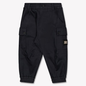 Dolce & Gabbana Baby Jungen Hose rein Schwarz