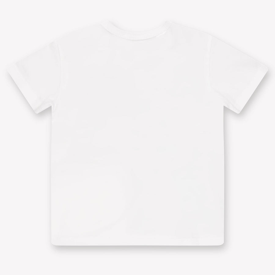 Dolce & Gabbana Baby Jongens T-Shirt In Wit