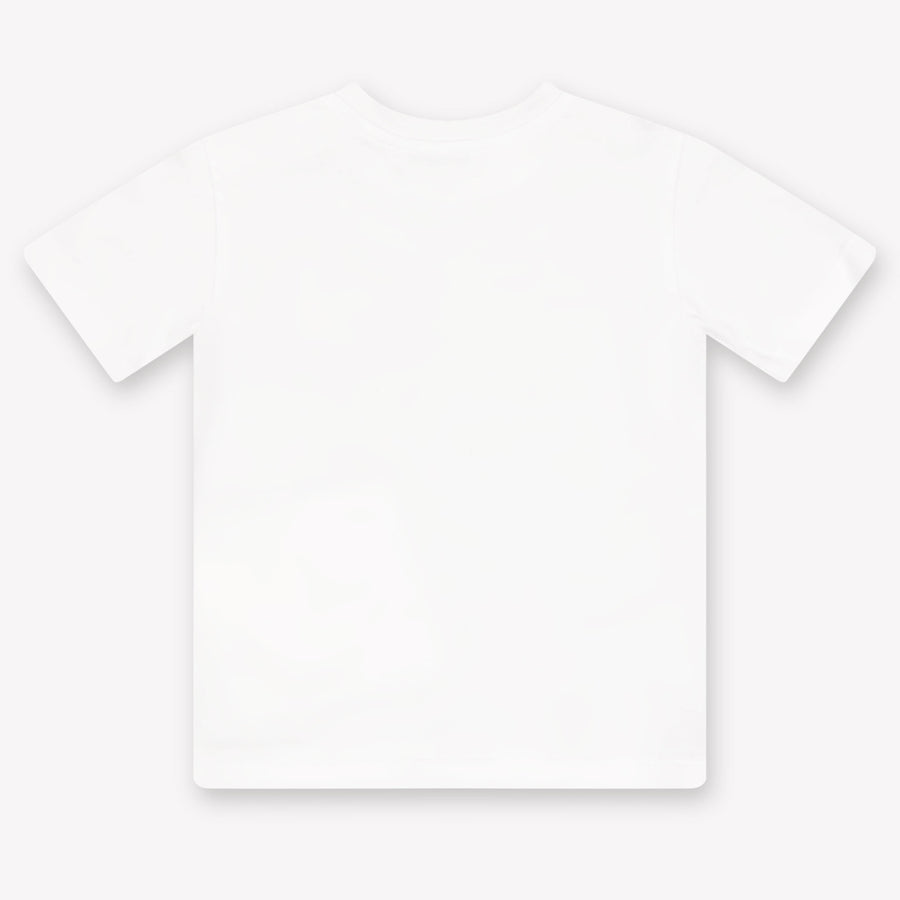 Dolce & Gabbana bebe Chicos Camiseta adentro Blanco