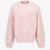 Stella McCartney Kids Girls Sweater In Light Pink