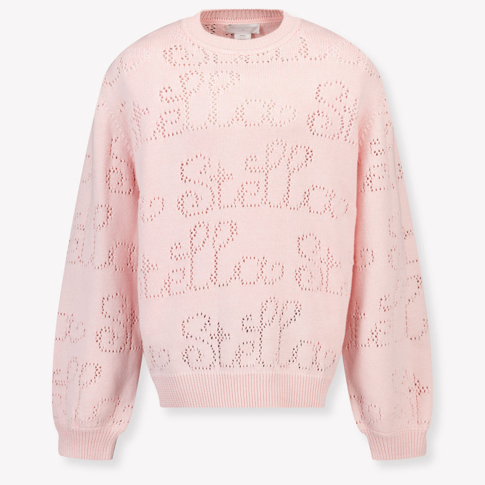 Stella McCartney Kids Girls Sweater In Light Pink