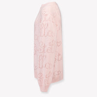 Stella McCartney niños Chicas suéter en Rosa claro