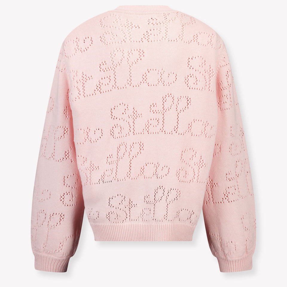 Stella McCartney Kids Girls Sweater In Light Pink
