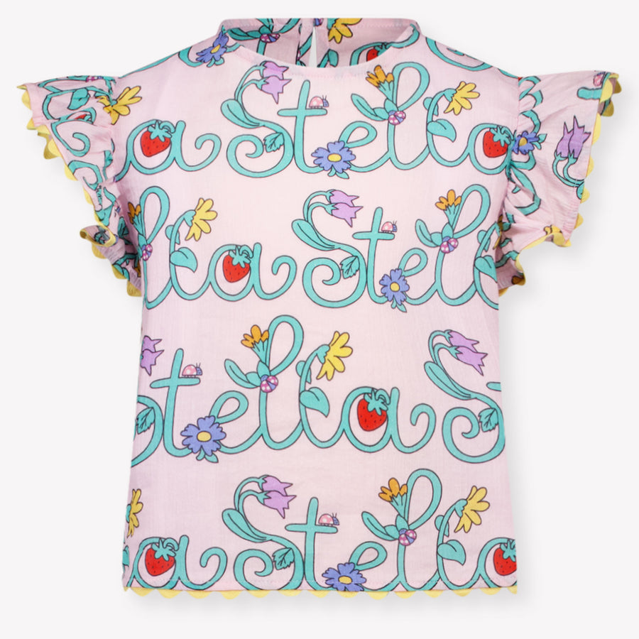 Stella McCartney Mädchen T-Shirt in Hellrosa