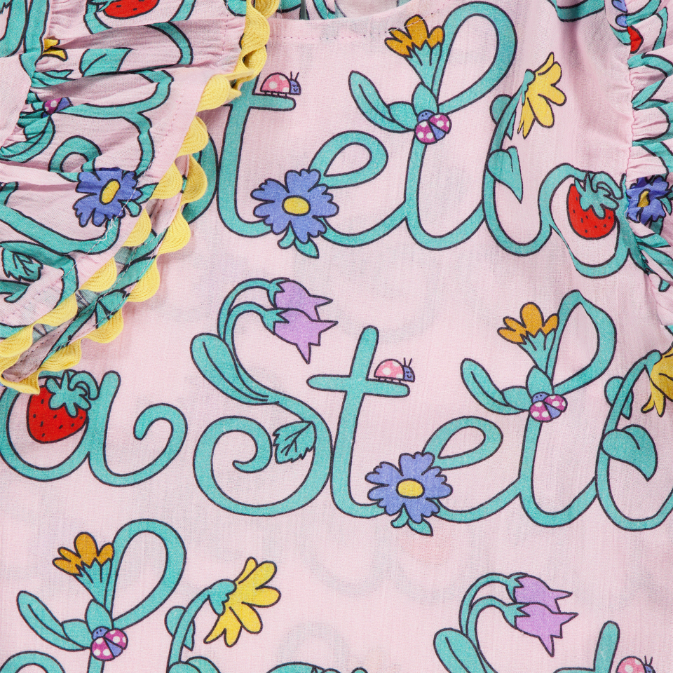 Stella McCartney Bambini Ragazze Maglietta dentro Rosa Chiaro