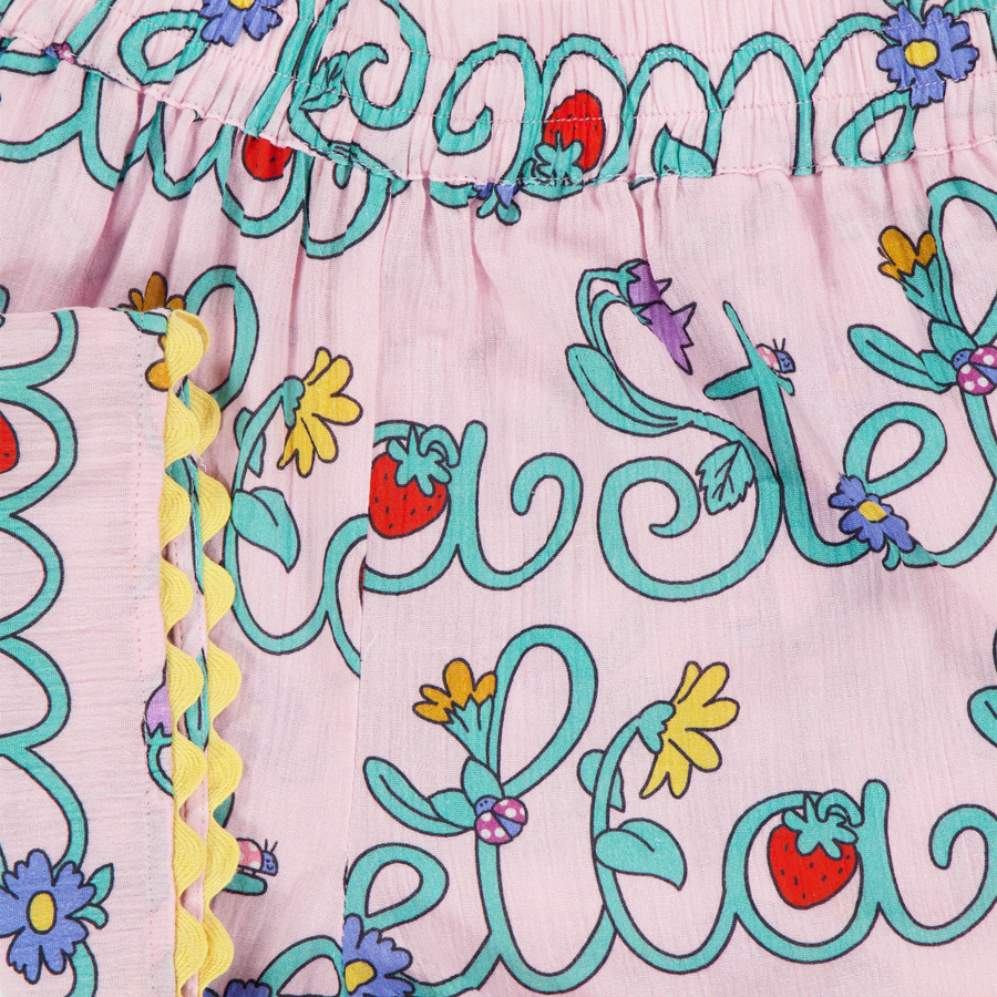 Stella McCartney Enfants Filles Short dans Rose Léger
