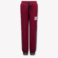 Dolce & Gabbana Kinder Jongens Broek In Bordeaux