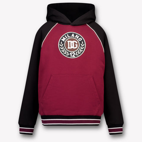 Dolce & Gabbana Kinder Jungen Pullover rein Bordeaux