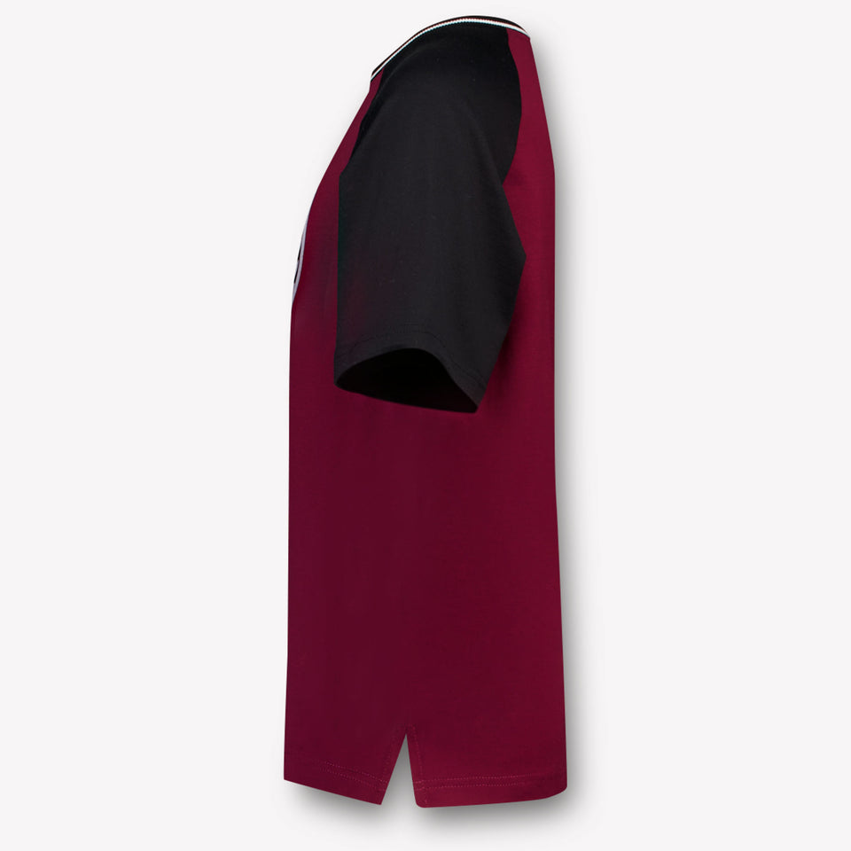 Dolce & Gabbana niños Chicos Camiseta adentro Burdeos