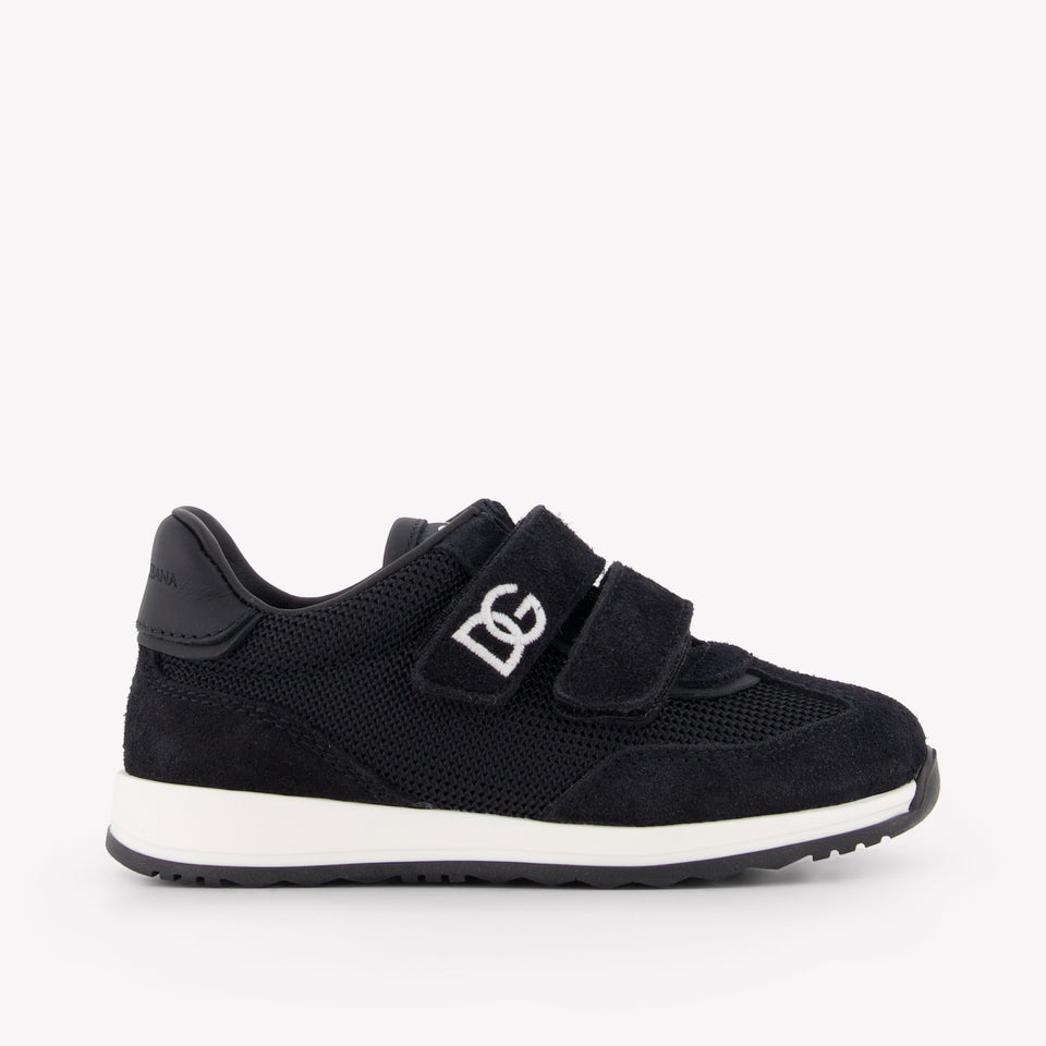 Dolce & Gabbana Boys Sneakers In Black