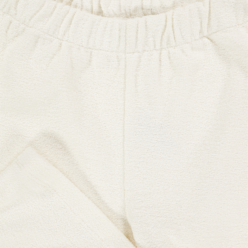 Donsje Amsterdam Kinder Unisex-Shorts Grauweiß