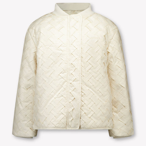 Donsje Amsterdam niños Chicas Chaqueta de verano en Beige