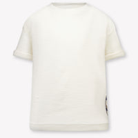 Donsje Amsterdam Thommy Kinder Unisex Maglietta dentro Off White