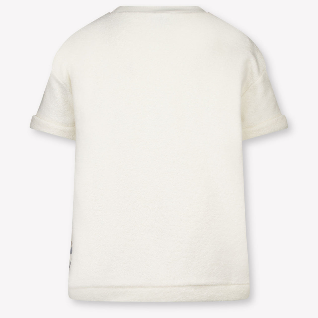 Donsje Amsterdam Thommy Kinder Unisex Maglietta dentro Off White