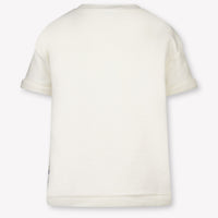 Donsje Amsterdam Thommy Kinder Unisex Maglietta dentro Off White