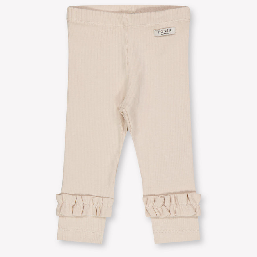 Donsje Amsterdam bebe Chicas Leggings En Beige